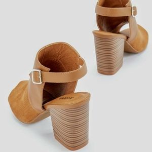 JustFab Peep-Toe Sandals